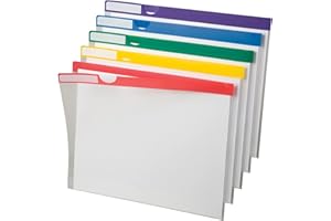 Pendaflex 50981EE Poly Index Folders, 10 Pack, Letter, Assorted 50981