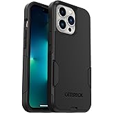 OtterBox iPhone 13 Pro (ONLY) Commuter Series Case - Black, Slim & Tough, Pocket-Friendly, with Port Protection