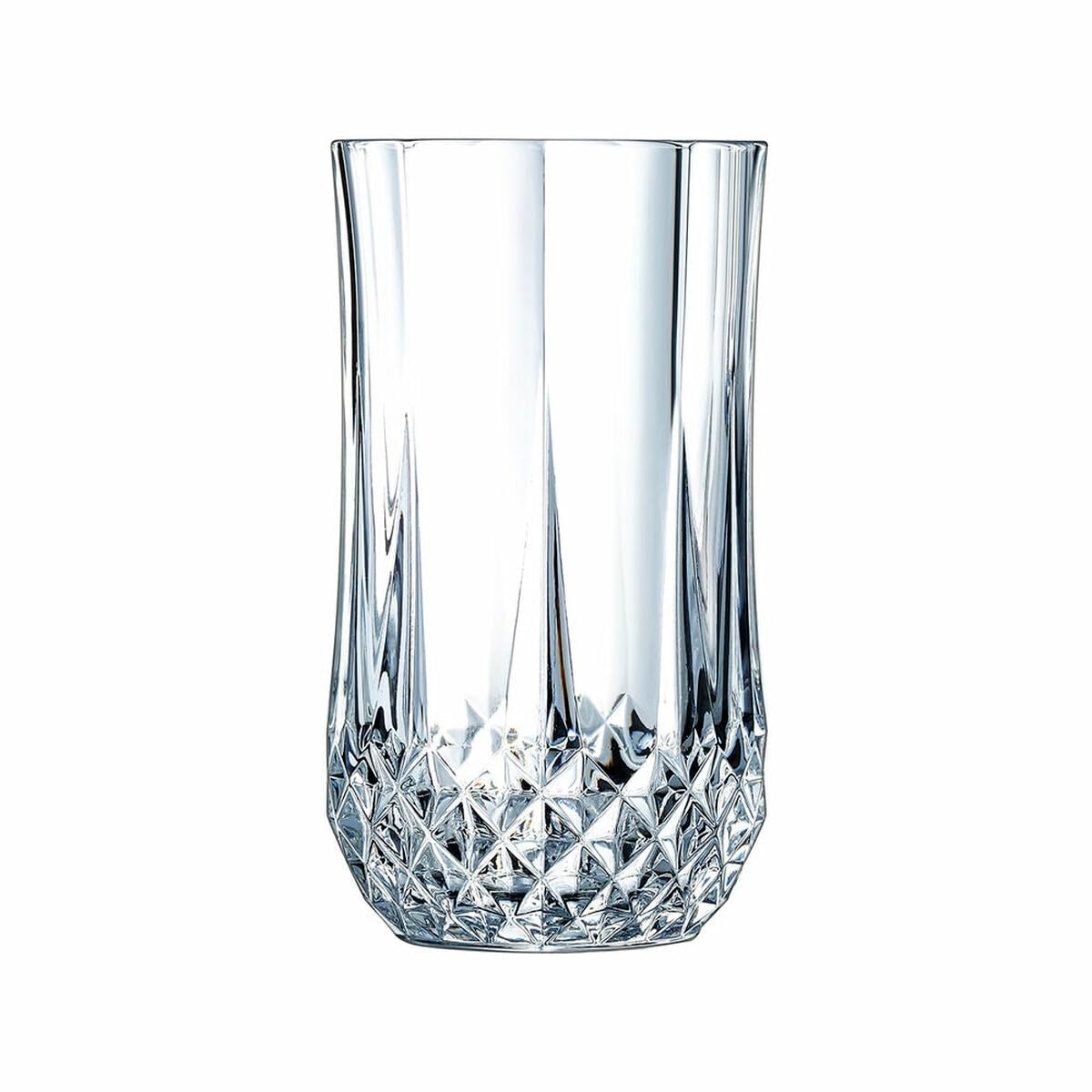 Eclat Cristal D'Arques Longchamp Hiball Glass, Crystal, 36 cl, Pack of 6