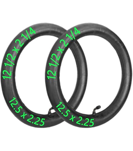 thumbnail image 2 of Raleigh Bicycle Inner Tube 12 1/2 X 2 1/4 – 45mm, Schrader Valve, 2-Pack 2 of 4