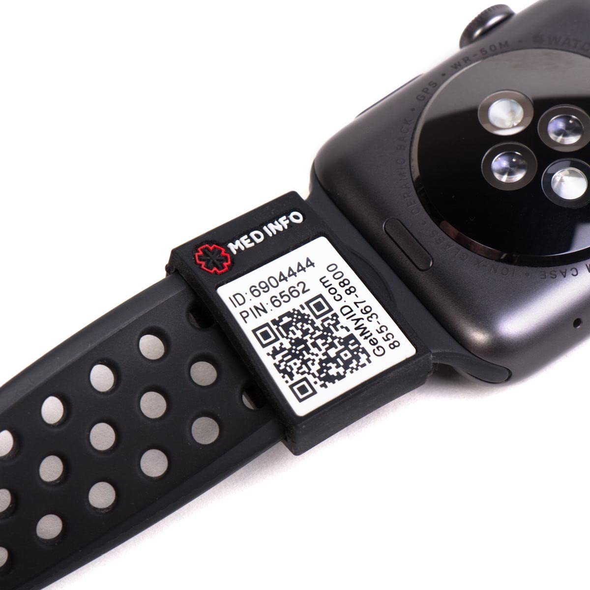 myID Medical ID Sleeve that Fits Apple Watch, Fitbit, Samsung Gear, Garmin and More