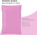 Straame Mixed Size Grey Mailing Bags Self-Seal 100 Pack view 5