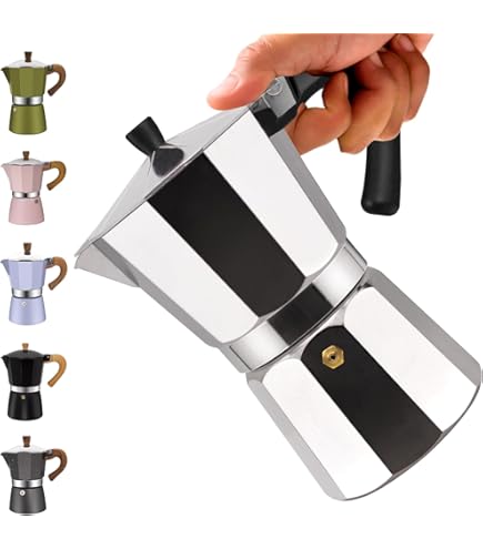 Amazon.com: Gnali & Zani VEZ006/IND/GREEN Venezia - Coffee Maker