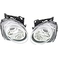 For Nissan Juke Headlight Assembly 2015 2016 Pair Driver and Passenger Side DOT Certified NI2502236 + NI2503236