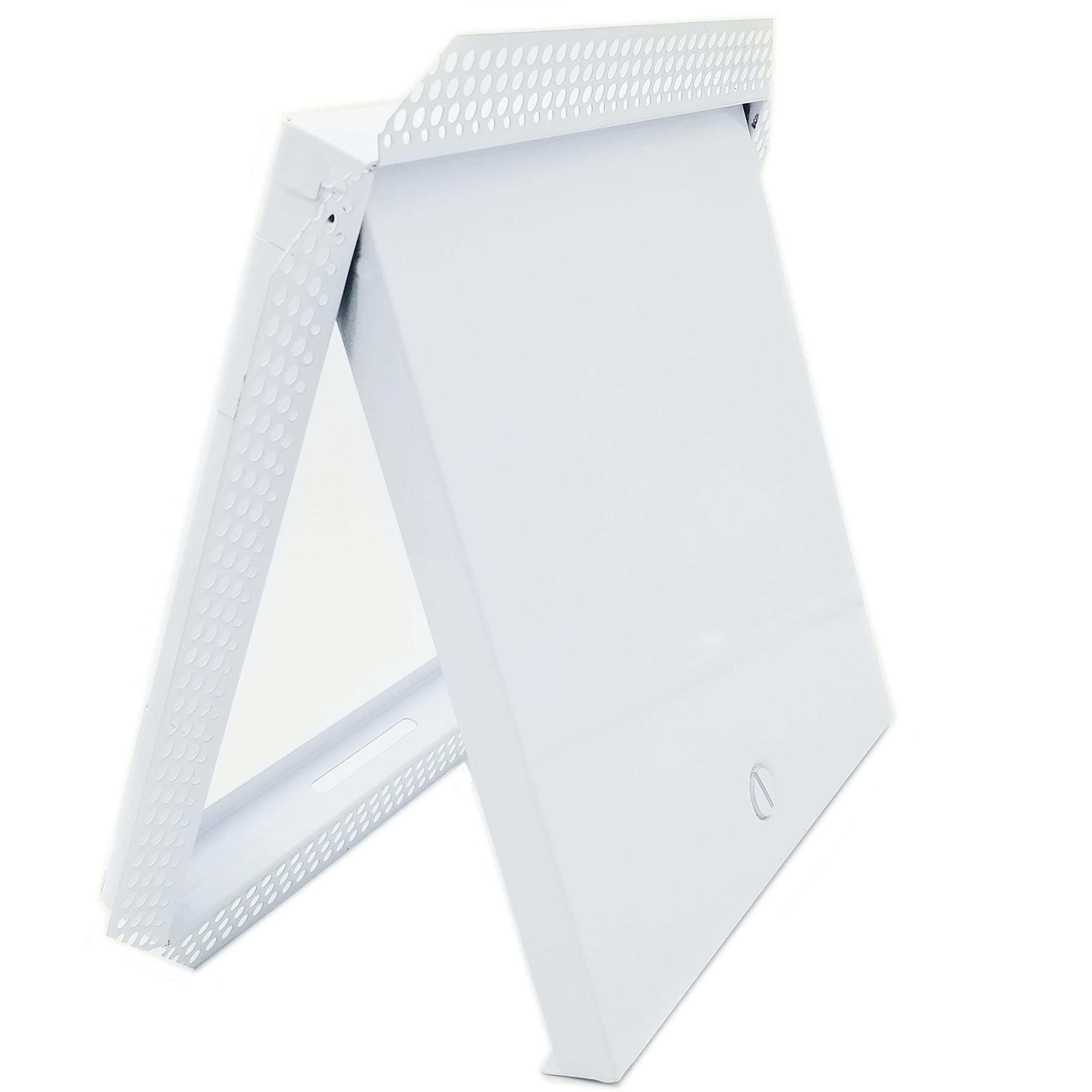 Photo 1 of Access Door 10" X 10" Steel Access Panel Door with Plaster Bead Frame for Wall/Ceiling Application with Slotted Lock - [Outer Dimensions: 11" Width X 11" Height]
