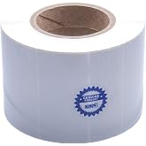 Kenco Premium Inkjet 4 X 2 Rectangle High Gloss Paper Roll-Fed Inkjet Labels. Compatible with Primera Color Label Printers and Many Other Printer Brands. Supplied 1250 Labels on a 3 core.