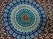 Tapestry Wall Hanging, Mandala Tapestries, Indian Cotton Bedspread, Blue Color Theme, Picnic Blanket, Wall Art, Hippie Tapestry, 140 x 220 Cms