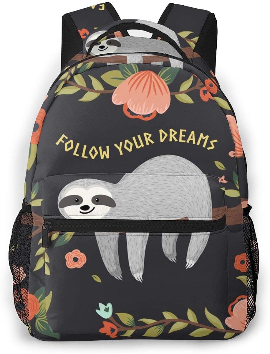 pink sloth backpack