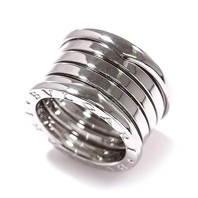 Amazon | ブルガリ BVLGARI ビーゼロワン 4バンド #51 リング K18WG 18 ...