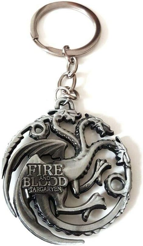Yawning Monkey Game Of Thrones House Targaryen Keyring