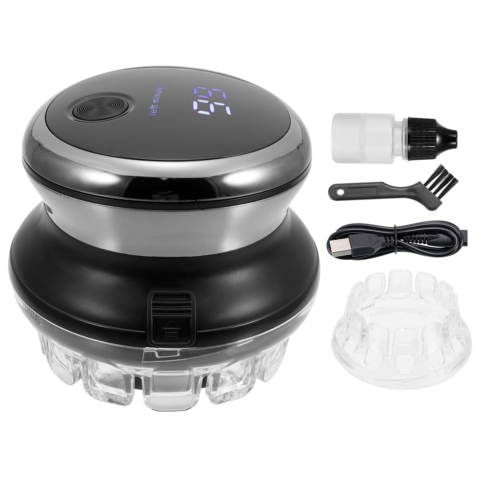 Shaven Head Hair Clipper,for Men Bald Head Round Portable Electric Hair Removal Machine Hair Trimming Machine Hair Care Hair Cutter for Men Waterproof Rechargeable Balding Head Hair Clippers