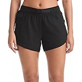 Rrosseyz Women’s Hiking Shorts with Pockets Quick Dry Stretch Workout Shorts for Outdoor Casual and Travel