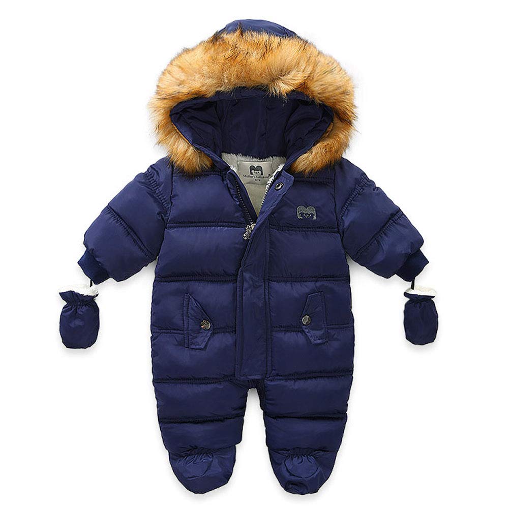 Winter Baby Clothes Baby Snowsuit Hooded Romper Coat For Winter
