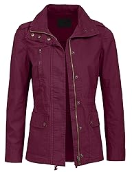 J. LOVNY Women's Versatile Military Anorak Jacket