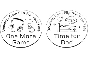 FREREFETER Christmas Stocking Stuffers Gifts for Women Men Decision Coin Gamer Gifts for Boyfriend Girlfriend Valentine’s Day Gifts for Son Daughter Stocking Stuffers for Teens Boys Girls Birthday
