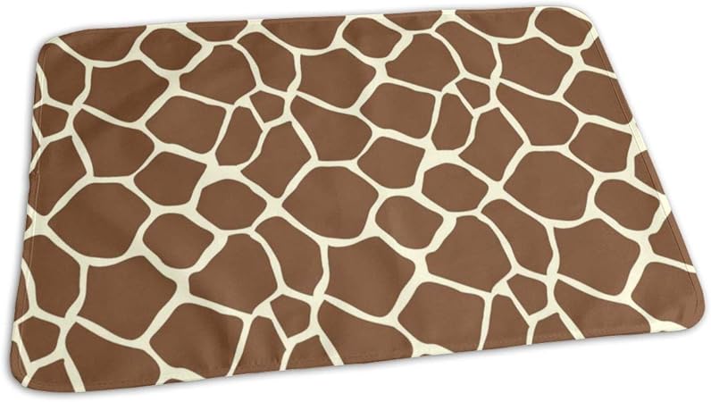 giraffe print changing mat