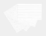 Silvine Record Cards Bulk Pack 500 6x4 White Lined Headline A6 152x102mm view 3