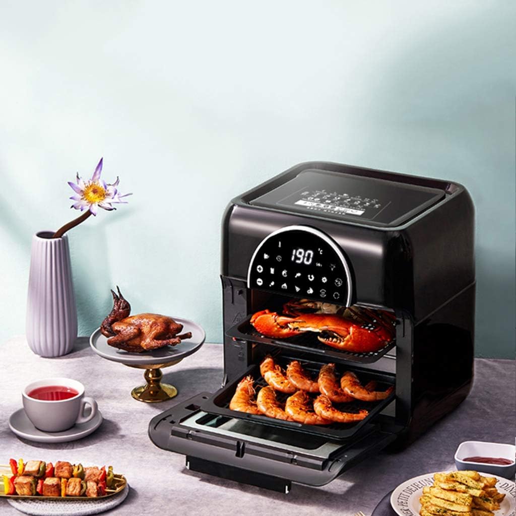 Air Fryer, 10L Air Oven Rotisserie Oven, 1500W Air Air Fryer Oven con LED Pantalla Táctil