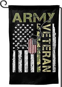 American Flag Camo Proud Us Army Veteran Garden Flags Outdoor Flags A Flags