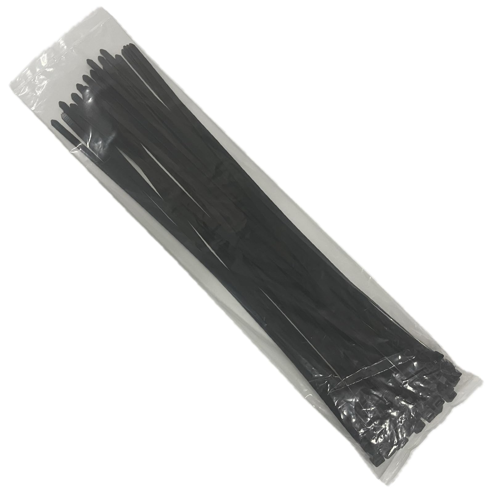 EzySup Extra Large Zip Ties Heavy Duty for Outdoor Use,1000mm x 9mm,80kg Tensile Strength,50 Pieces,Black