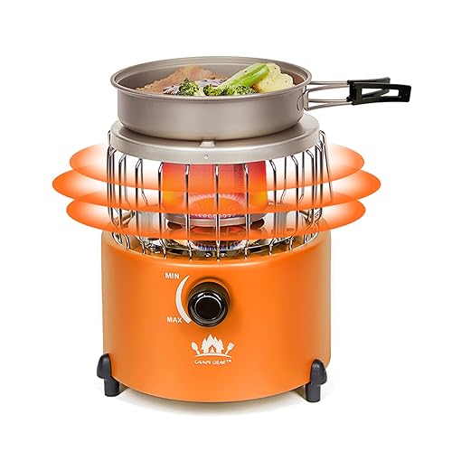 Campy Gear Wiry in Portable Propane Heater Stove, Outdoor