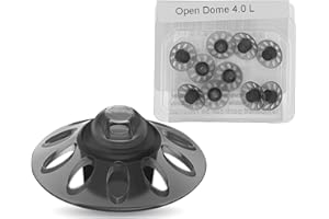 TIMPONCHIC Phonak Open Domes 4.0 – (1 Pack / 10-Domes) – Compatible with Marvel, Paradise & Lumity RIC Hearing Aids (Large)
