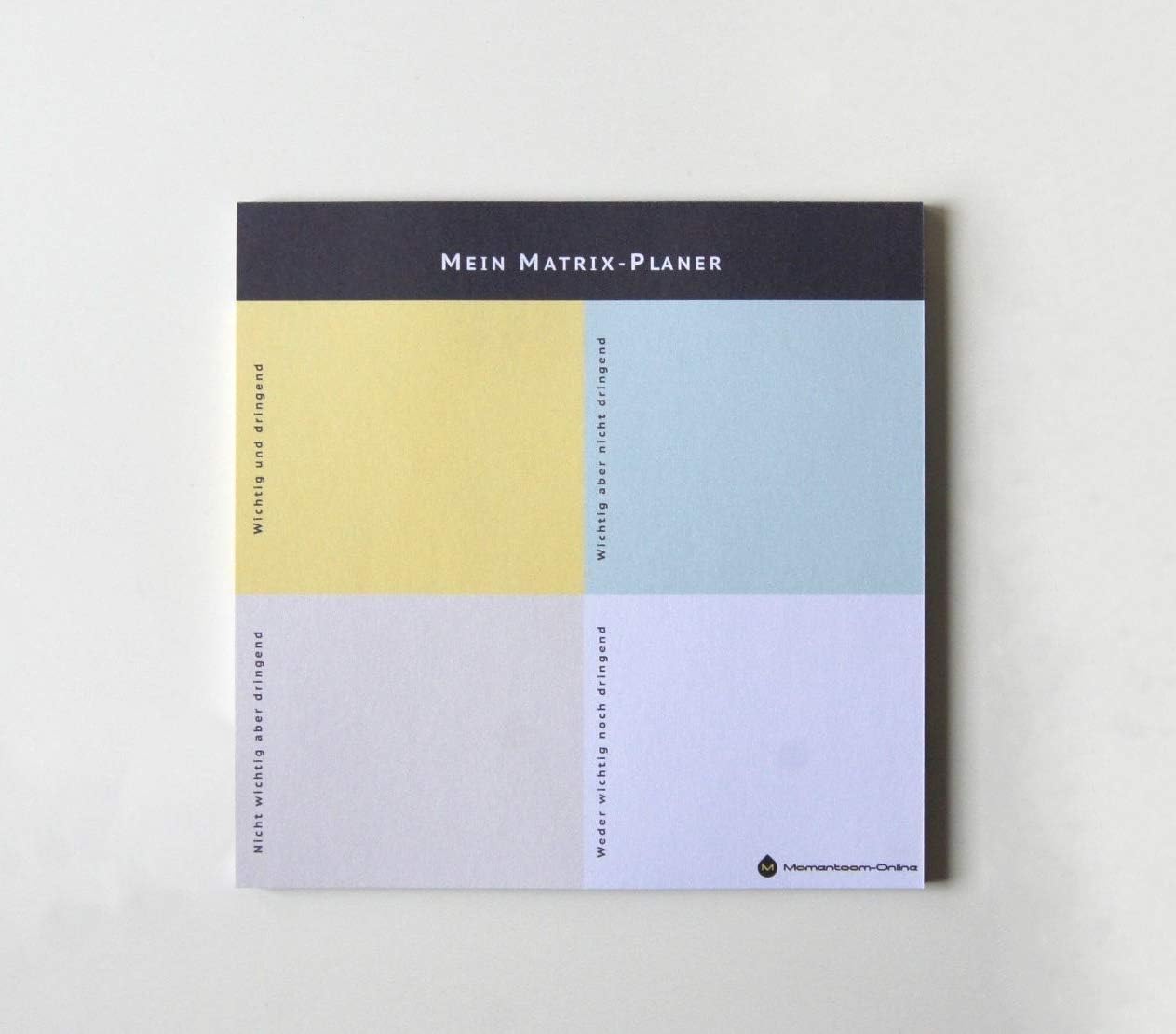 3 X Eisenhower Matrix Planer To Do Liste Check Liste Abreissblock 148 X 148 Mm Je 50 Bl Amazon De Burobedarf Schreibwaren
