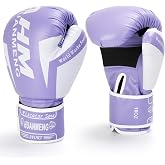 PiscatorZone Boxing Training Gloves Punching Bag Gloves for Women &amp; Adult, Professional Shockproof Gloves for Training Playing Muay Thai, Sparring, Fighting Kickboxing