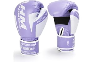 PiscatorZone Boxing Training Gloves Punching Bag Gloves for Women & Adult, Professional Shockproof Gloves for Training Playing Muay Thai, Sparring, Fighting Kickboxing
