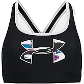 Under Armour Girls Mid Impact Crossback Graphic Bra
