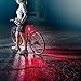 Apace Vision Luz Trasera para Bicicleta Recargable USB - Potente LED Faro Trasero Bici - Muy Luminoso y Fácil de Instalar Luces Rojas Máxima Seguridad Ciclismo (Rojo)