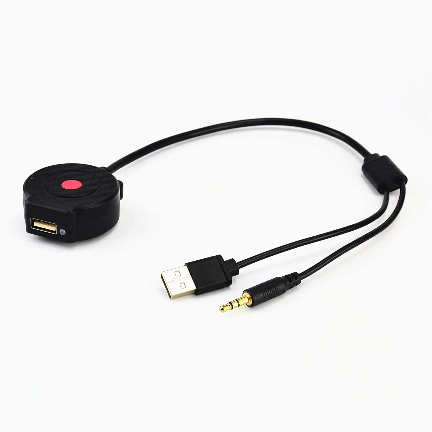 Bluetooth AMI MDI MMI to Wireless Receiver Music Streaming Adapter Compatible with X1 X3 Series Mini Coopers AC926 with 3.5mm AUX Port