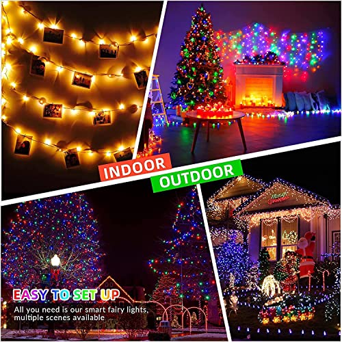 Sanwo LED String Lights Christmas Lights Indoor Outdoor 39FT Dream