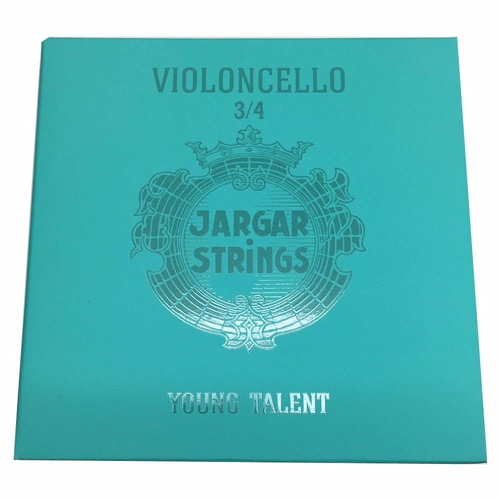 JARGAR 638940 Young Talent Cello 3/4 string set Medium Steel core
