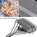 IREGRO Grill Brush and Scraper, 3 in 1 Bristle Free BBQ Cleaning Brush, Stainless Steel Safe Barbecue Grill Cleaner Grill Accessories Suitable for Porcelain, Ceramic, Steel, Iron All Grills