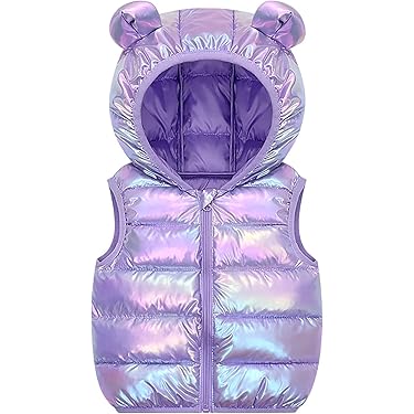 Gilet Sans Manches Matelassé Pour Bébé Et Enfant - Chaud Et Doux Pour L'hiver Et Le Printemps