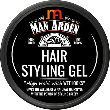 Man Arden Hair Styling Gel - High Hold with Wet Looks, 50g