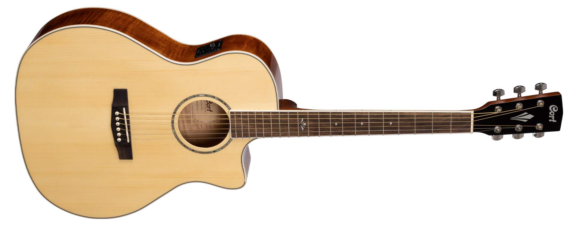 Cort Ga-Ff Electroacoustique Guitar Great Regal, Natural Polished