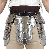 NauticalMart Medieval Tasset Belt | Battle Ready Armor with Carbon Steel Waist Fauld, Adjustable Leather Belt, Handcrafted by Indian Artisans for Historical Reenactment & Cosplay