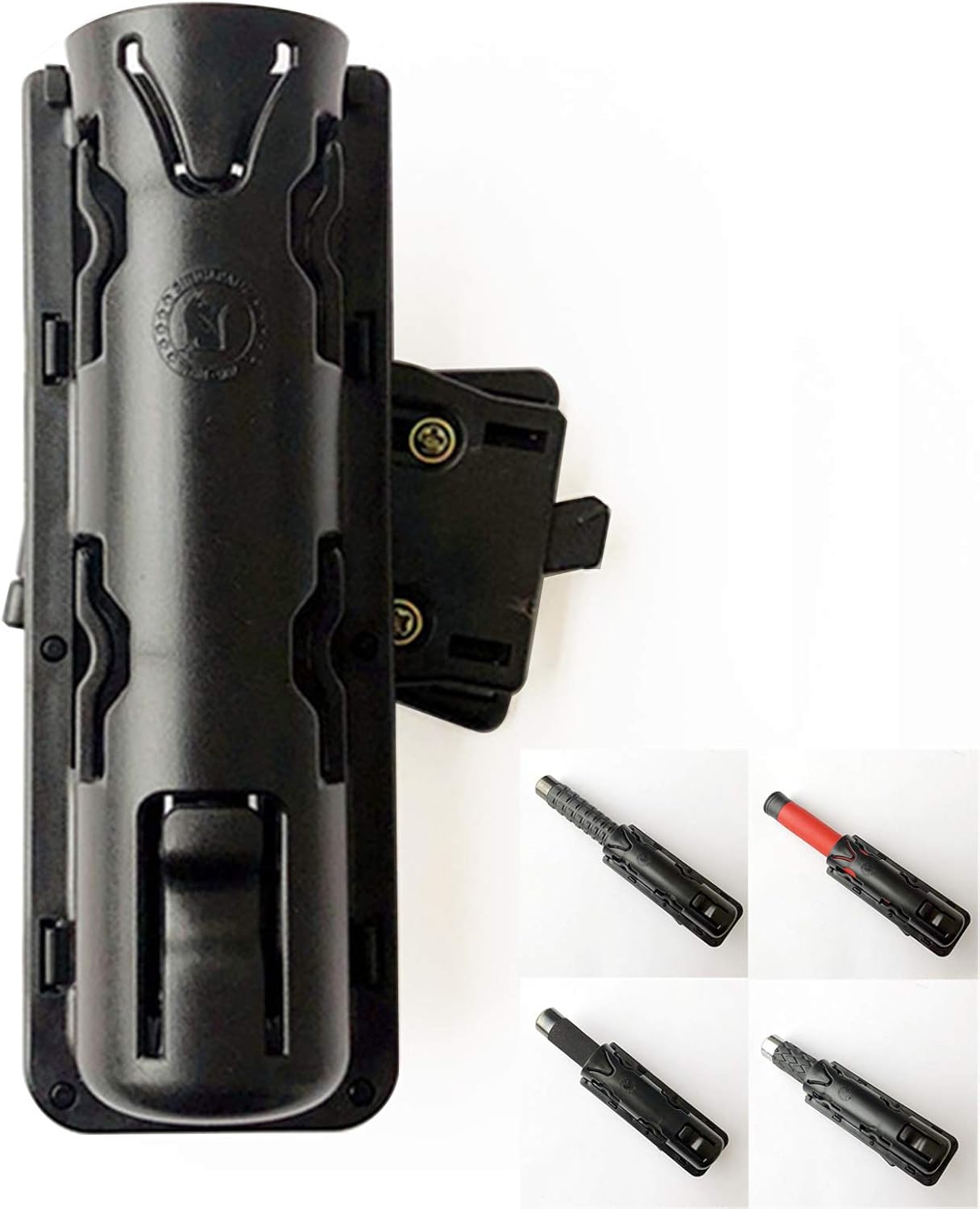 Schlagstockhalter Mit 360° Rotation - Verstellbar Für Einsatzgürtel