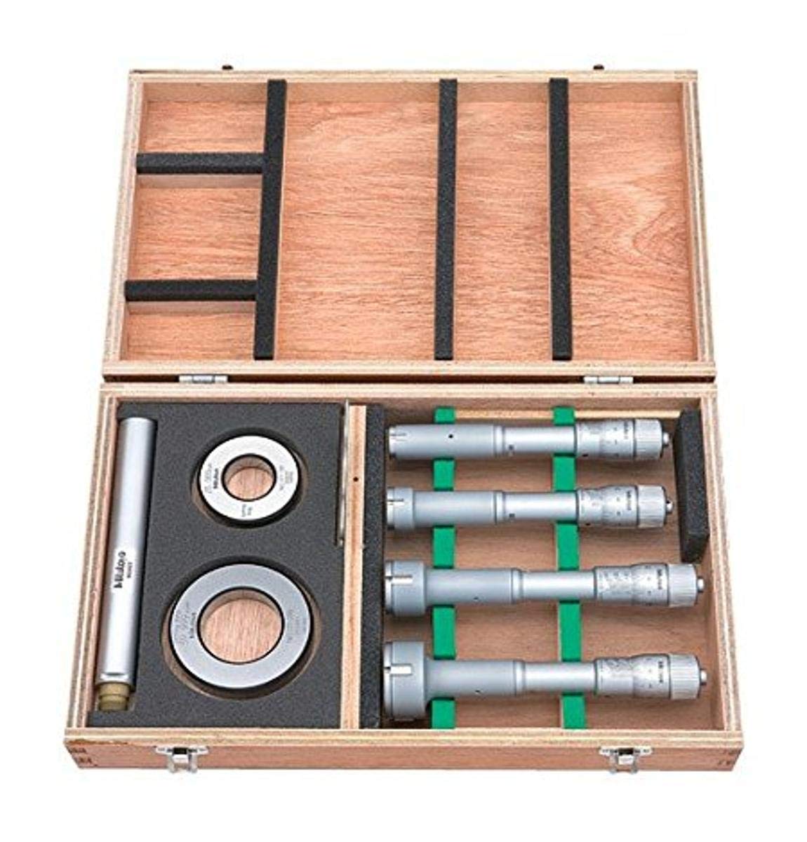 Mitutoyo 368-992 Bore Micrometre Set, 20 mm-50 mm, Mehrfarbig