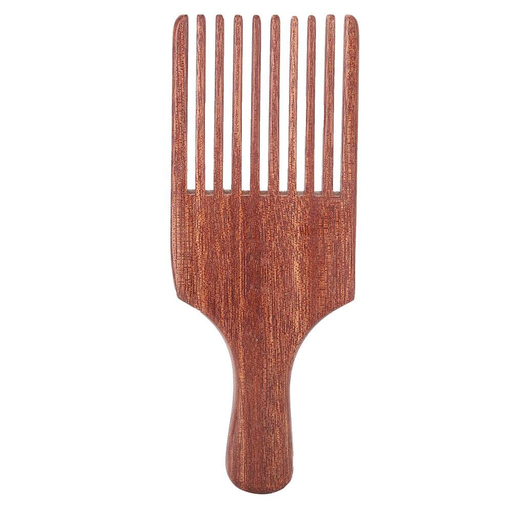 Hair Care Comb, men Vintage Wide Teeth Comb Oil Head Comb, natural Wood Comb Big Wide Tooth Wooden for Thick Wet and Curly Hair(Wood color)