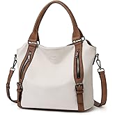 CLUCI Purses for Women, Large Hobo Bags, Multiple Pockets Tote Handbags, Water Repellent Shoulder Bag with Adjustable Strap
