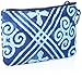 Vera Bradley Women's Cotton Zip ID Case Wallet, Cuban Tiles, One size