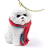 Conversation Concepts Bichon Frise Tiny Miniature One Christmas Ornament - Delightful!