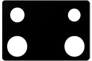 bezoku Stove Top Cover for Whirlpool Gas Stove Protectors 4 Burners, Fit Model WFG320M0BB WFG320M0BS WFG320M0BW WFG320M0MW WFG320M0MS, 0.5MM Reusable Splatter Guard Stove Protector Liner