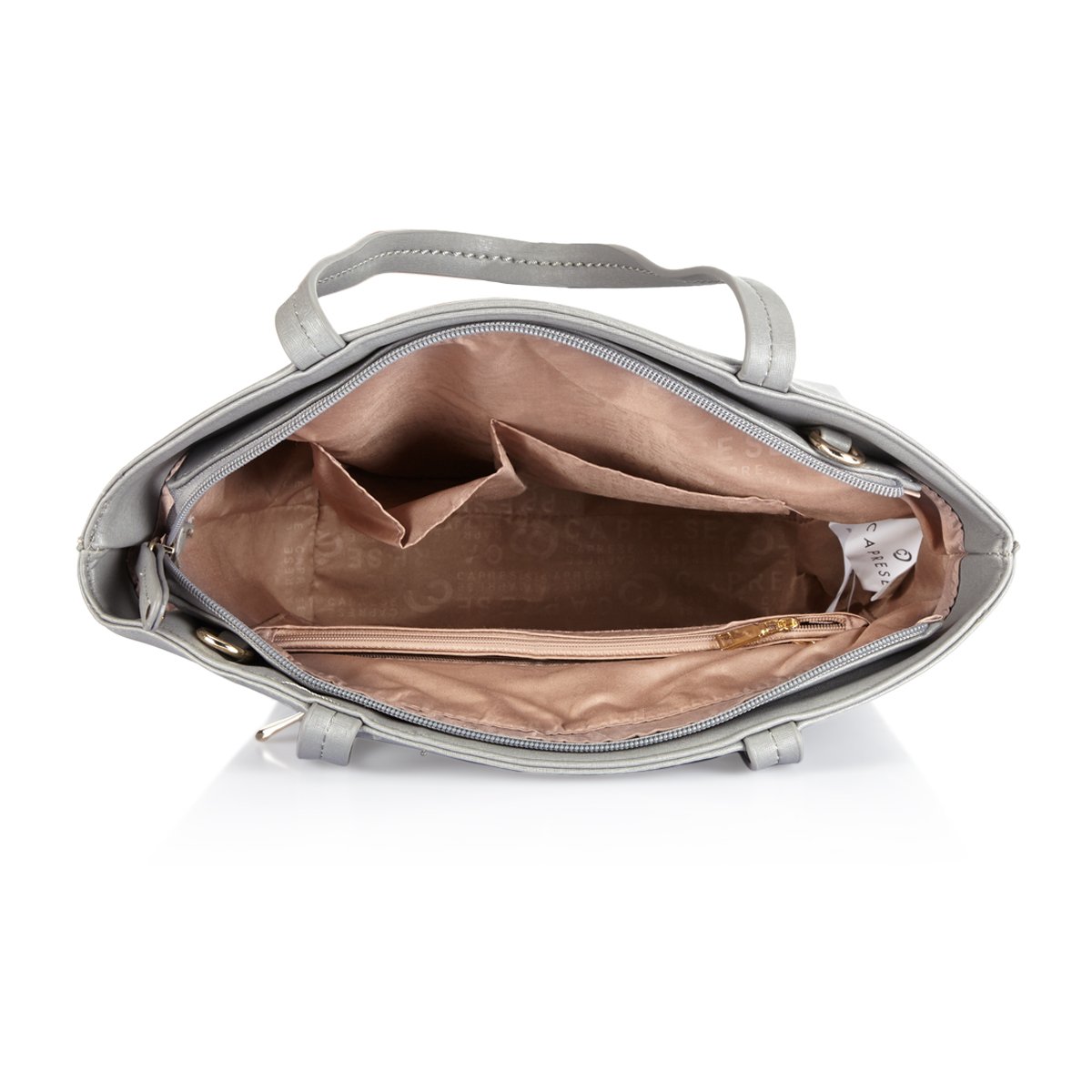 caprese birdie women's satchel (grey)