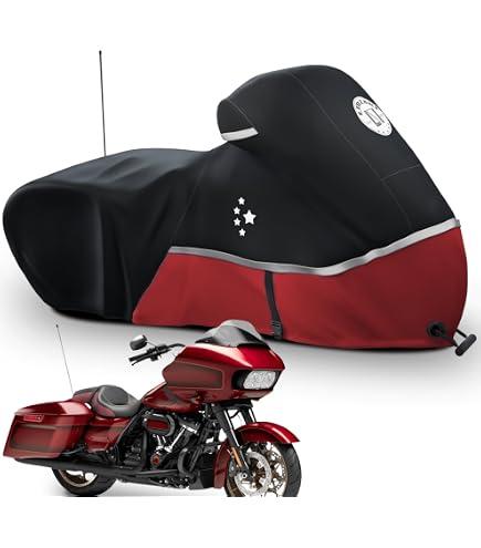 Amazon.com: Harley Davidson Touring Motorcycle Cover - 420D Oxford