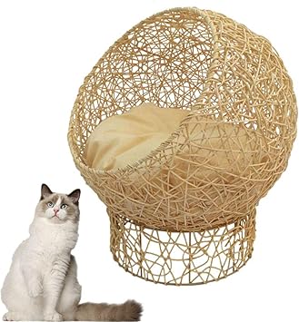 rattan pet bed