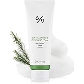 Dr.Ceuracle by leegeehaam Tea Tree Purifine Cleansing Foam (150ml / 5.07 fl. oz.) - Gel to Foam Mild Soothing Daily Cleanser with Fine Bubbles, Sebum Reducing and Hydrating for Sensitive Skin